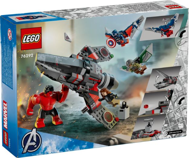 Bild von LEGO® Marvel Super Heroes™ - 76292 Showdown zwischen Captain America und Red Hulk