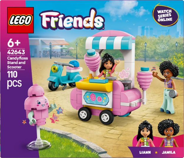 Bild von LEGO® Friends - 42643 Zuckerwattestand