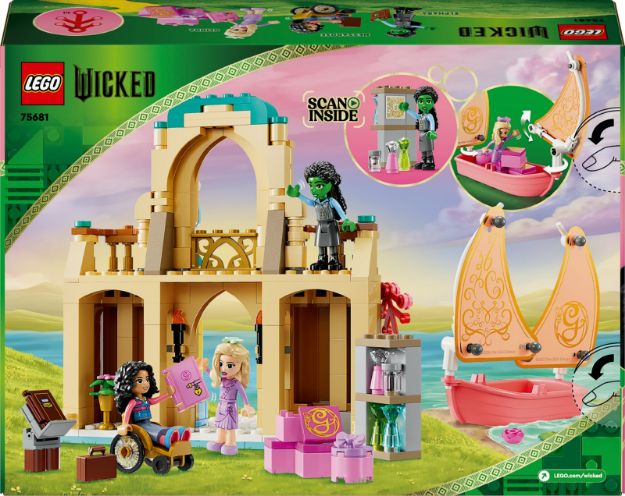 Bild von LEGO® Wicked - 75681 Glinda, Elphaba und Nessarose an der Universität Shiz