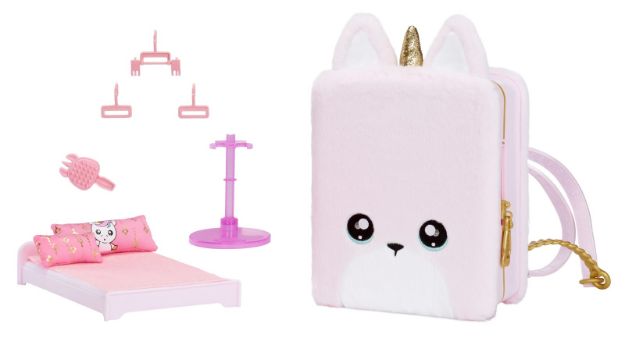 Bild von Na! Na! Na! Surprise 3-in-1 Backpack Bedroom Unicorn Playset- Britney Sparkles - 592358