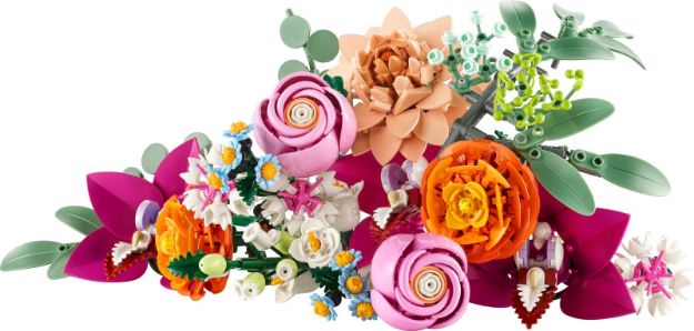 Bild von LEGO Botanicals - 10342 Schöner Rosafarbener Blumenstrauß