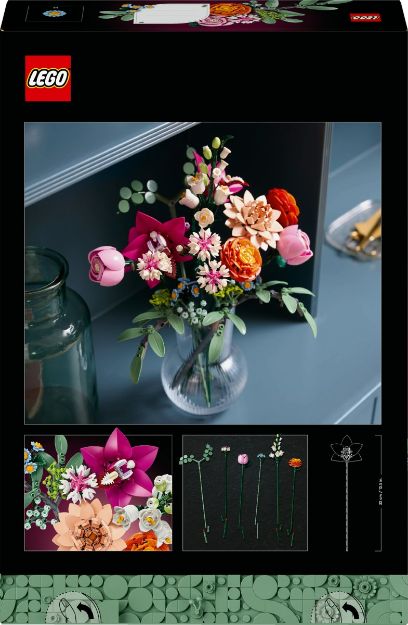 Bild von LEGO Botanicals - 10342 Schöner Rosafarbener Blumenstrauß