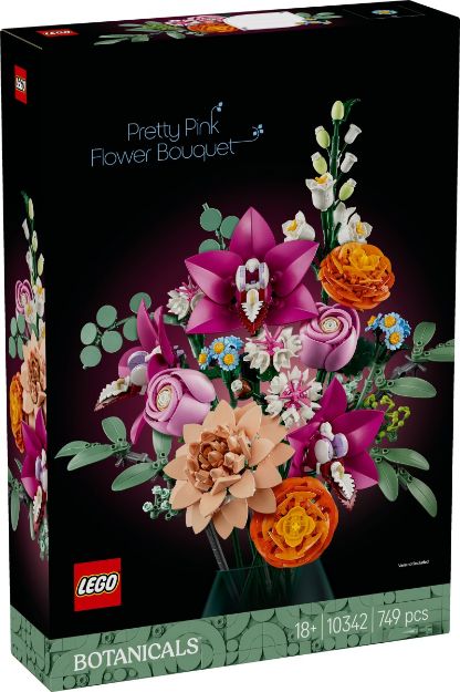Bild von LEGO Botanicals - 10342 Schöner Rosafarbener Blumenstrauß