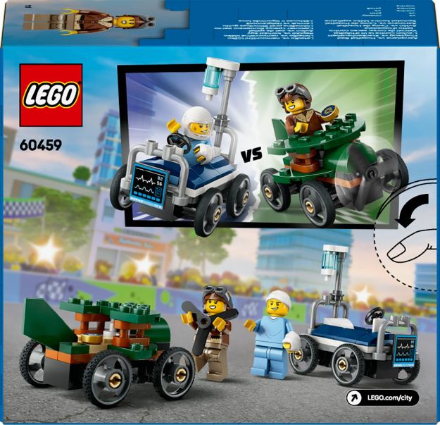 Bild von LEGO® City - 60459 Flugzeug vs. Krankenhausbett