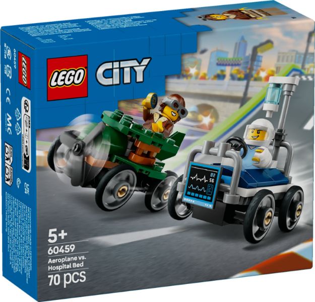 Bild von LEGO® City - 60459 Flugzeug vs. Krankenhausbett