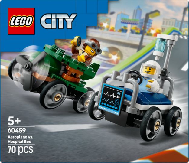 Bild von LEGO® City - 60459 Flugzeug vs. Krankenhausbett