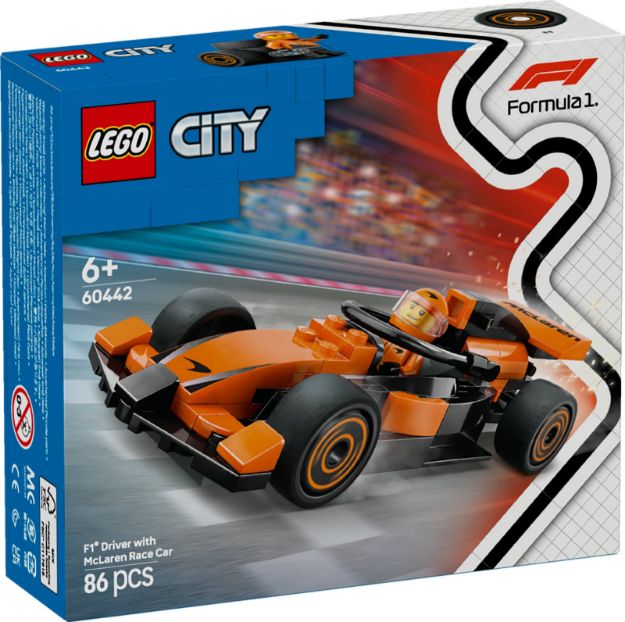 Bild von LEGO® City Formula 1 - 60442 F1® Rennfahrer mit McLaren Rennauto