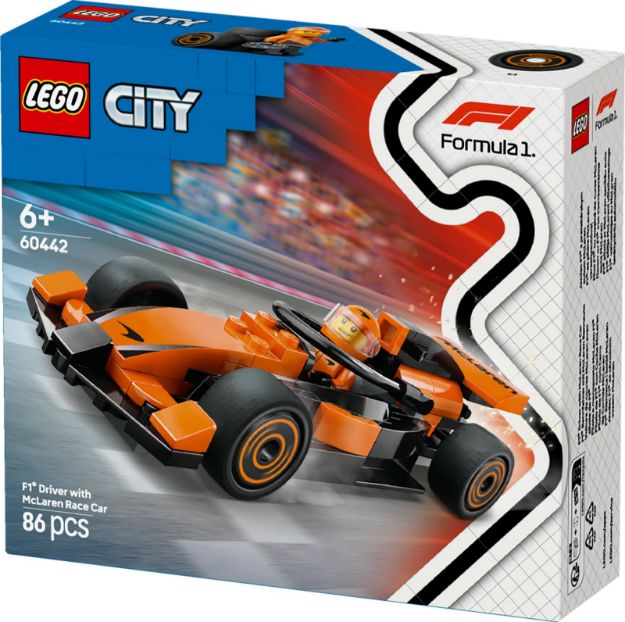 Bild von LEGO® City Formula 1 - 60442 F1® Rennfahrer mit McLaren Rennauto