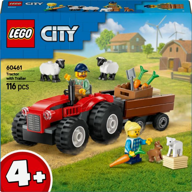 Bild von LEGO® City - 60461 Traktor mit Anhänger