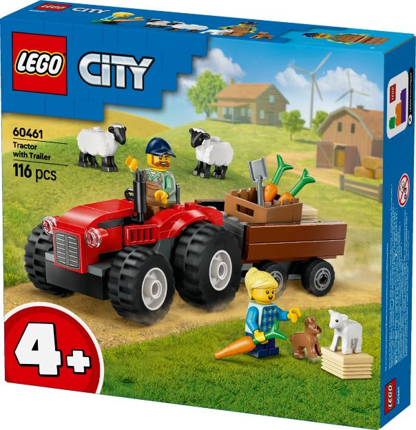 Bild von LEGO® City - 60461 Traktor mit Anhänger
