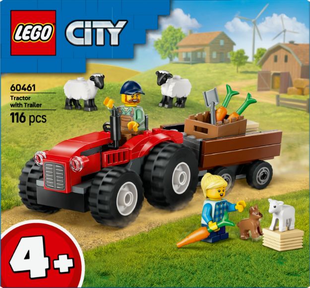 Bild von LEGO® City - 60461 Traktor mit Anhänger