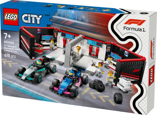 Bild von LEGO® City Formula 1 - 60444 F1® Garage mit Mercedes-AMG & Alpine Rennautos