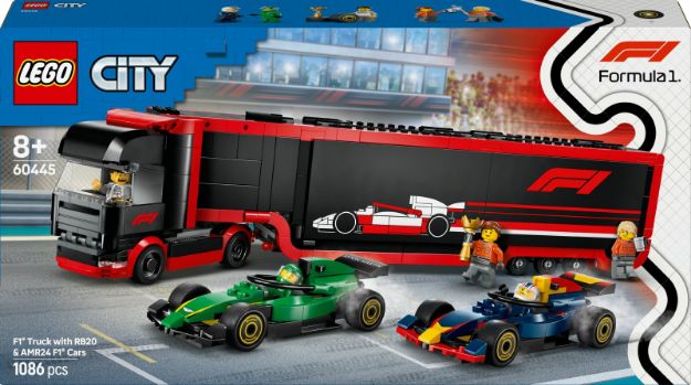 Bild von LEGO® City Formula 1 - 60445 F1® Transporter mit RB20 & AMR24 F1® Rennautos