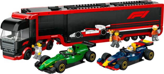 Bild von LEGO® City Formula 1 - 60445 F1® Transporter mit RB20 & AMR24 F1® Rennautos