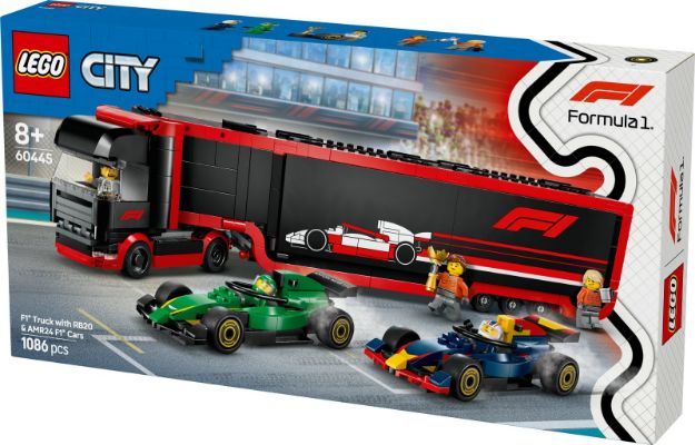 Bild von LEGO® City Formula 1 - 60445 F1® Transporter mit RB20 & AMR24 F1® Rennautos