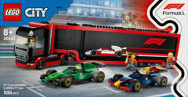 Bild von LEGO® City Formula 1 - 60445 F1® Transporter mit RB20 & AMR24 F1® Rennautos