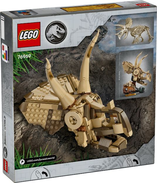 Bild von LEGO® Jurassic World™ - 76969 Dinosaurier-Fossilien: Triceratops-Schädel