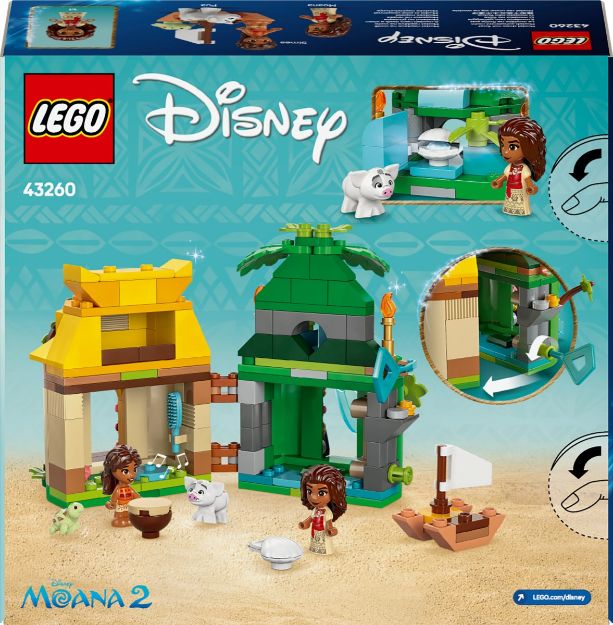 Bild von LEGO® Disney Princess - 43260 Vaianas Inselspaß