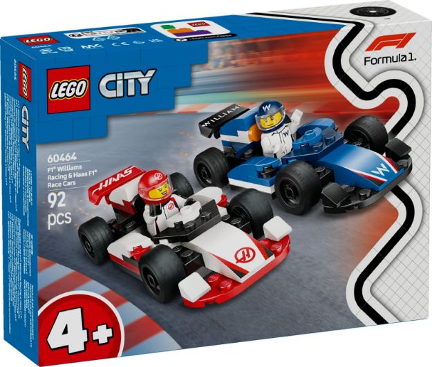 Bild von LEGO® City Formula 1 - 60464 F1® Williams Racing und Haas F1® Rennautos