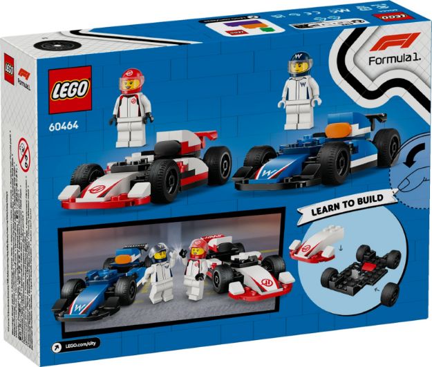 Bild von LEGO® City Formula 1 - 60464 F1® Williams Racing und Haas F1® Rennautos