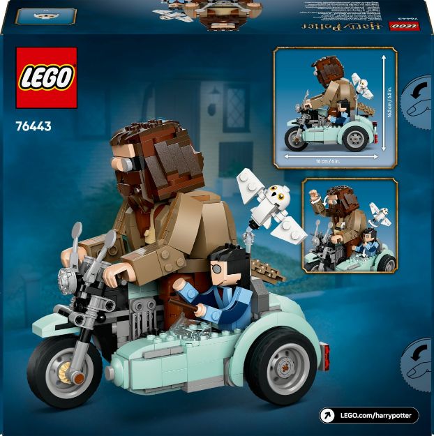 Bild von LEGO® Harry Potter™ - 76443 Hagrids und Harrys Motorradtour
