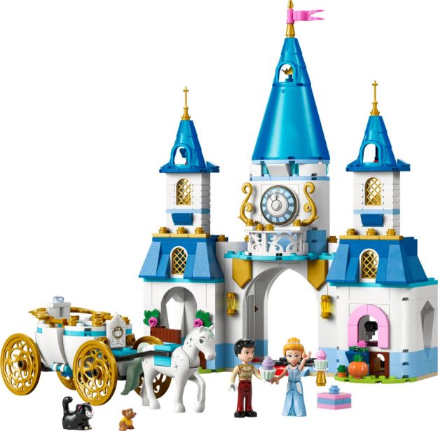 Bild von LEGO® Disney Princess - 43275 Cinderellas Schloss und Pferdekutsche