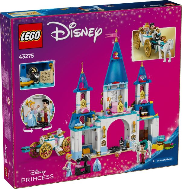 Bild von LEGO® Disney Princess - 43275 Cinderellas Schloss und Pferdekutsche