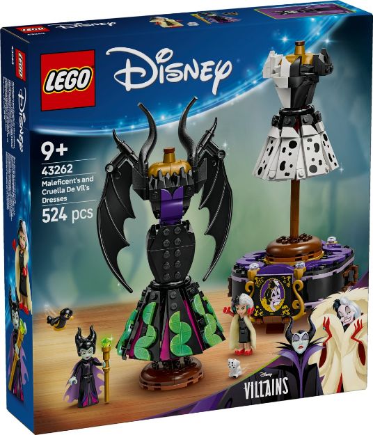Bild von LEGO® Disney Classic - 43262 Die Kleider von Malefiz und Cruella De Vil