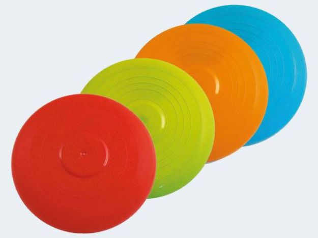 Bild von Wurfscheibe 22cm bunt - 74/A