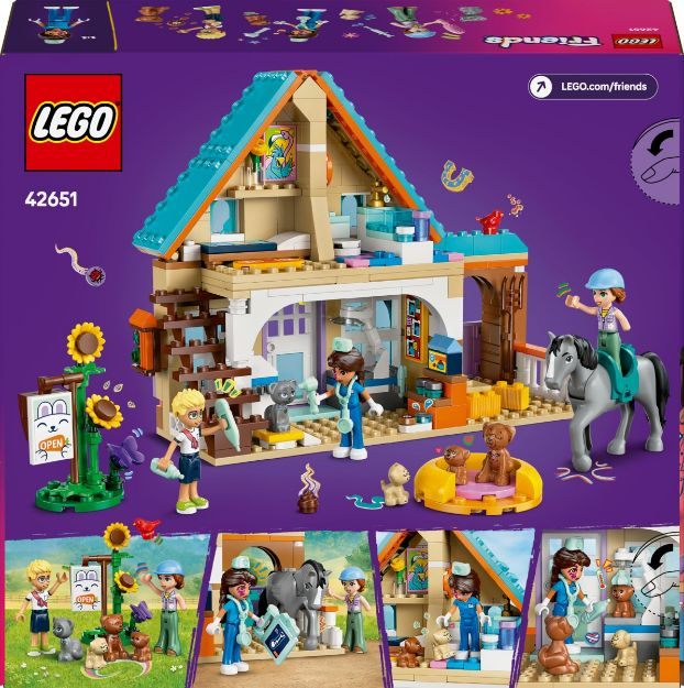 Bild von LEGO® Friends - 42651 Tierarztpraxis für Pferde und Haustiere