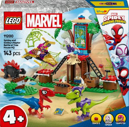Zeige Details für LEGO® Spidey und Seine Super-Freunde - 11200 Showdown am Baumhaus: Spidey-Rex vs. Gobby-Raptor Bild von LEGO® Spidey und Seine Super-Freunde - 11200 Showdown am Baumhaus: Spidey-Rex vs. Gobby-Raptor