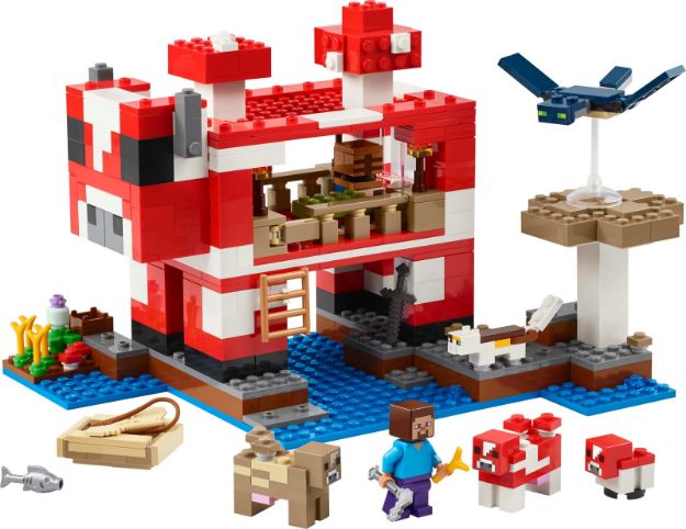 Bild von LEGO® Minecraft™ - 21270 Das Pilzkuh-Haus