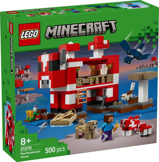 Bild von LEGO® Minecraft™ - 21270 Das Pilzkuh-Haus