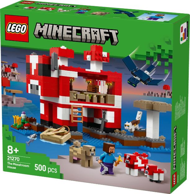 Bild von LEGO® Minecraft™ - 21270 Das Pilzkuh-Haus