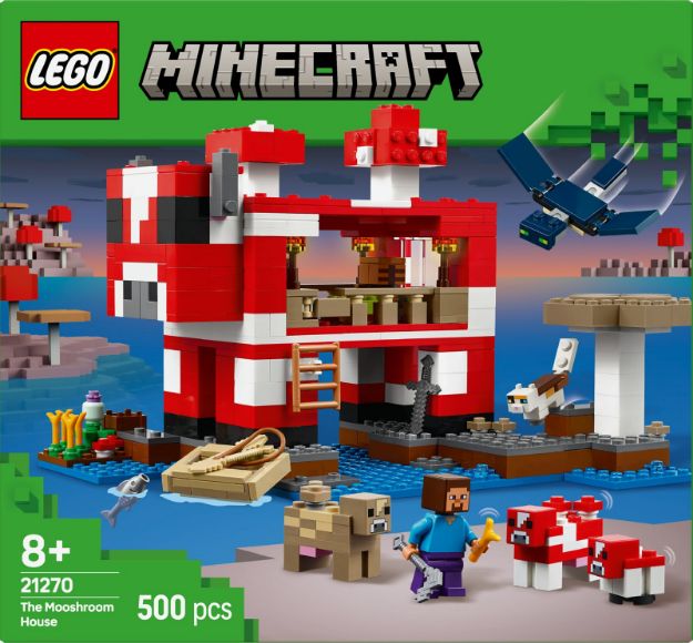 Bild von LEGO® Minecraft™ - 21270 Das Pilzkuh-Haus