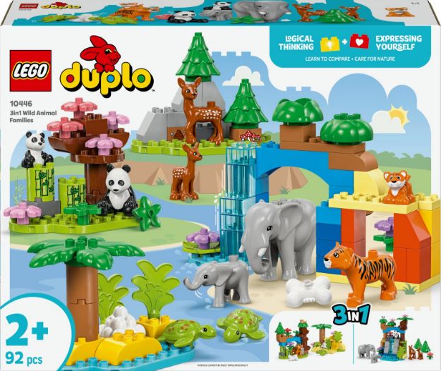 Bild von LEGO® DUPLO® - 10446 Wildtier-Familien 3-in-1-Set