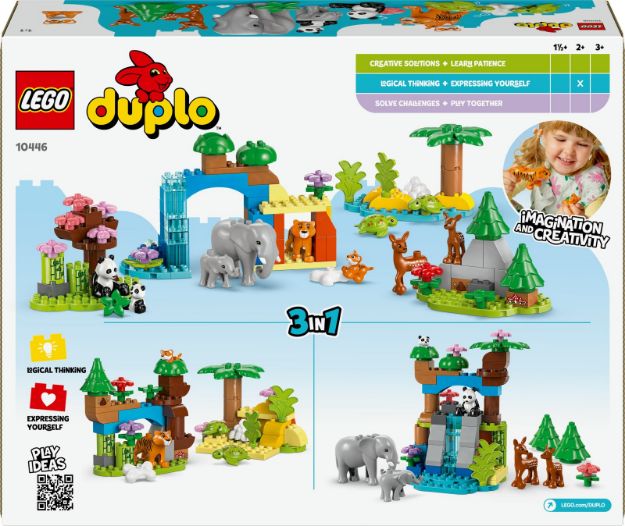 Bild von LEGO® DUPLO® - 10446 Wildtier-Familien 3-in-1-Set