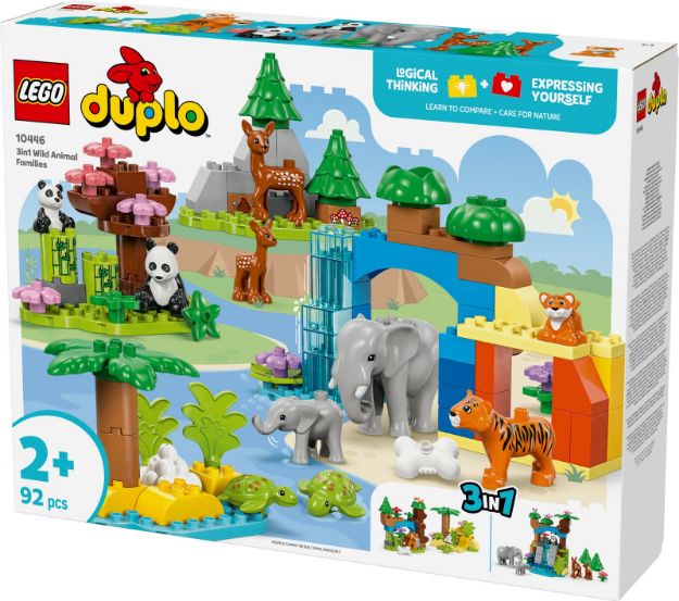 Bild von LEGO® DUPLO® - 10446 Wildtier-Familien 3-in-1-Set