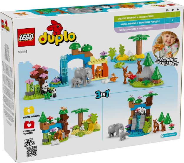 Bild von LEGO® DUPLO® - 10446 Wildtier-Familien 3-in-1-Set