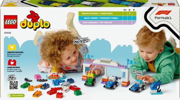 Bild von LEGO® DUPLO® - 10445 F1® Team Rennautos mit Rennfahrern