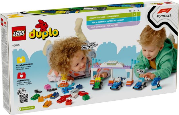 Bild von LEGO® DUPLO® - 10445 F1® Team Rennautos mit Rennfahrern