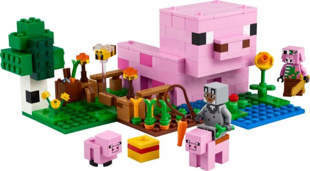 Bild von LEGO® Minecraft™ - 21268 Das Babyschwein-Haus