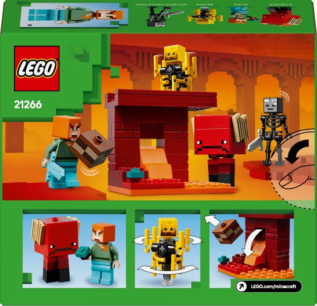 Bild von LEGO® Minecraft™ - 21266 Das Lava-Duell im Nether