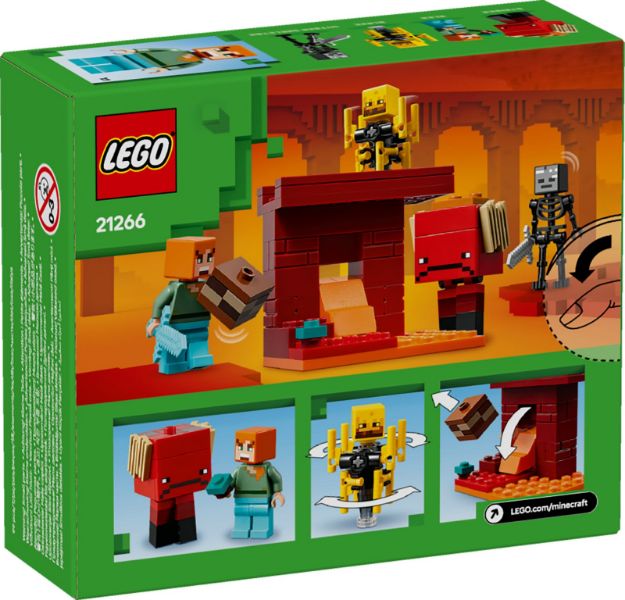 Bild von LEGO® Minecraft™ - 21266 Das Lava-Duell im Nether