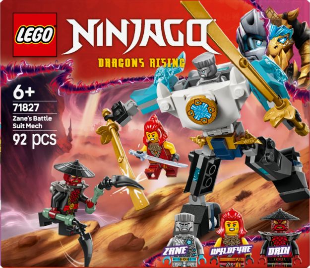 Bild von LEGO® NINJAGO - 71827 Zanes Action-Mech