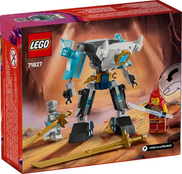 Bild von LEGO® NINJAGO - 71827 Zanes Action-Mech