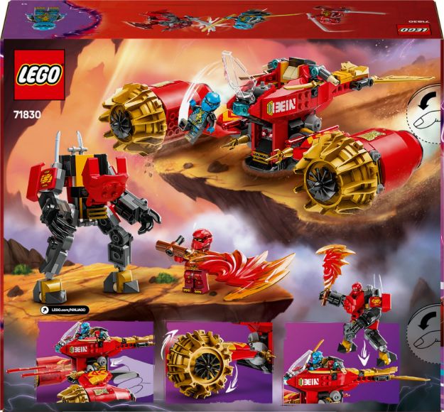 Bild von LEGO® NINJAGO - 71830 Kais Sturmreiter-Mech