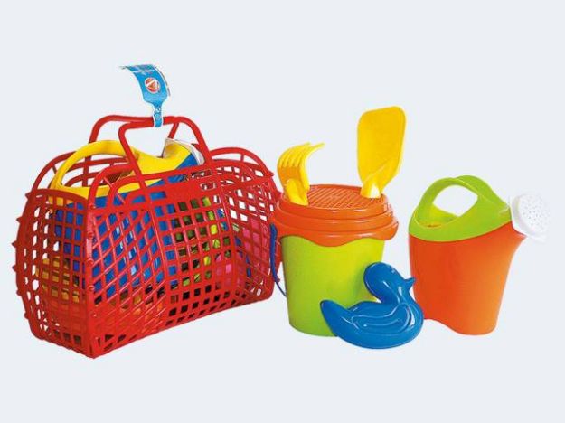 Bild von Sandgarnitur 7-tlg im Tragkorb - 295