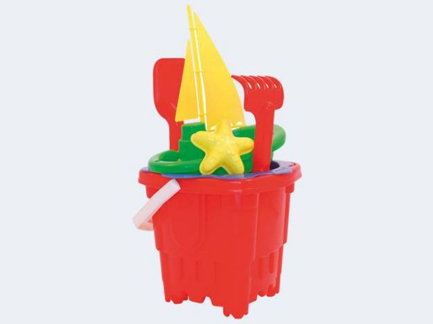 Bild von Eimergarnitur Burg 22cm 6tlg - 718