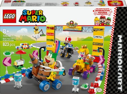 Zeige Details für LEGO® Super Mario - 72036 Mario Kart™ – Baby Peach & Grand Prix–Set Bild von LEGO® Super Mario - 72036 Mario Kart™ – Baby Peach & Grand Prix–Set